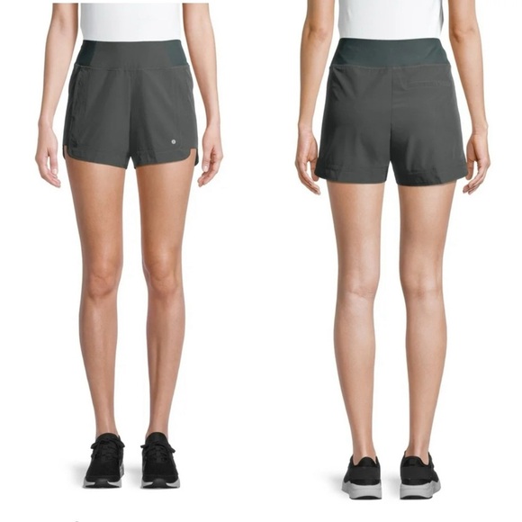 Layer 8 Women's Athleisure Commuter Track Shorts - Picture 1 of 5